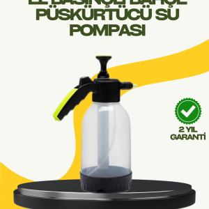 Manuel Basınçlı Köpük Püskürtücü Ayarlanabilir Nozullu 2 Litre Araba Yıkama