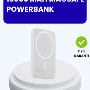 MagSafe Manyetik Powerbank – iPhone İçin Hızlı, Kablosuz ve Güvenli Şarj