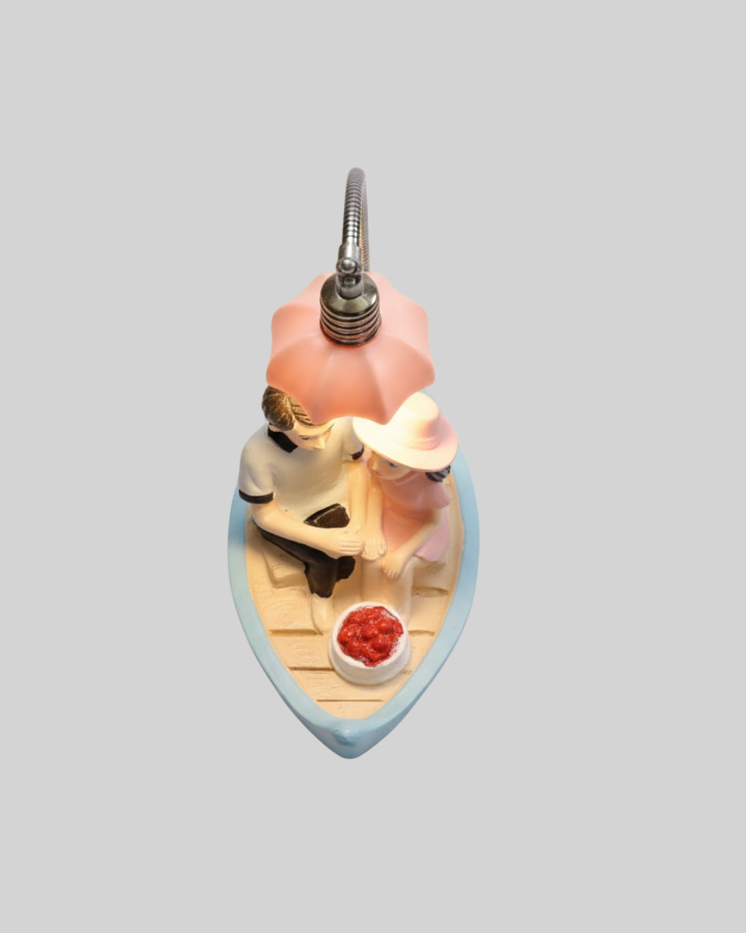 Sevgililer Günü İçin Romantik Çift Figürlü Dekoratif Gece Lambası - Görsel 5