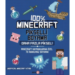%100 Mınecraft Pikselli Boyama Daha Fazla Piksel