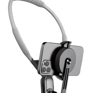 360 Derece Ayarlanabilir Boyun Askılı Manyetik Telefon Tutucu