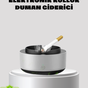 Küllük ve Hava Temizleyici 2’si 1 Arada – Sigara Kokusu Giderici, Araba ve Ofis İçin