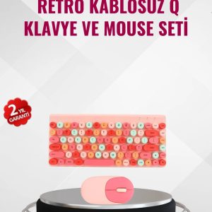 Kablosuz Bluetooth Klavye – Çoklu Cihaz Desteği, Akıllı Güç Tasarrufu