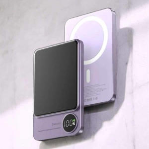 22.5w Magsafe Kablosuz Şarjlı Powerbank Dijital Ekran Ve Hızlı Şarj