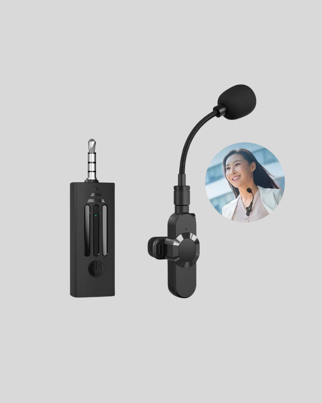 2.4 Ghz Kablosuz Yaka Mikrofonu – 60 Metre Menzil, Gürültü Azaltma, Type-c Şarjlı - Görsel 5