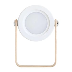 Mey İthalat®  JP-DLD Kamp Lambası Görünümlü Dekoratif Gece Lambası - Beyaz