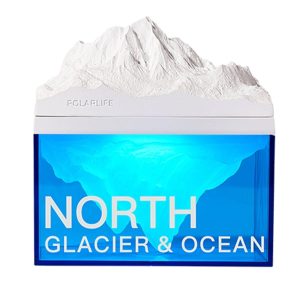 Mey İthalat®  Z4 Kuzey Okyanus Temalı Gece Lambası Özellikli BT Kablosuz Hoparlör - Mavi