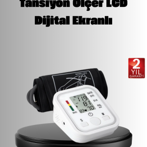 Üst Koldan Ölçüm Dijital Tansiyon Aleti – IHB Aritmi Uyarılı ve Çift Hafızalı