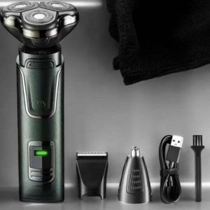 3 Başlıklı Profesyonel Saç ve Sakal Bakım Seti Vücut, Burun ve Kulak Tüy Alma