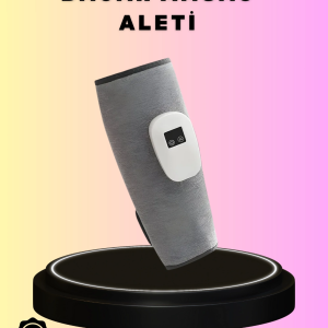 3 Kademeli Hava Basınçlı Isıtmalı Baldır Masaj Aleti – Titreşimli ve Kablosuz Kullanım