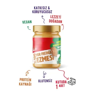 %100 Yer Fıstığı Ezmesi 315 Gr