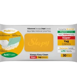 Yüzey Temizlik Havlusu 30 Adet Yağ Çözücü