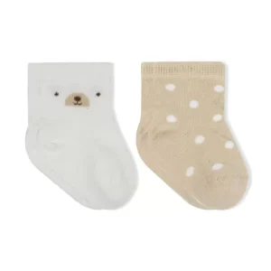 Penye Soket Çorap 2li 10142 Ekru Bej
