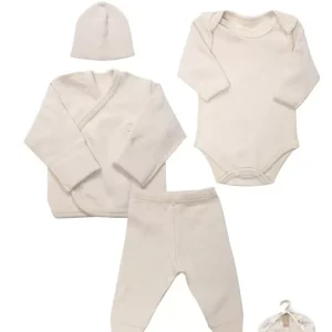 4Lü Prematüre Hastane Çıkışı Hello Family 23101 Bej