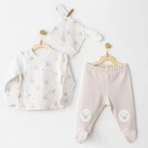 AC26158 3lü Takım Ekru