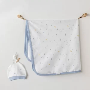 AC25606 Battaniye Şapka Takım White