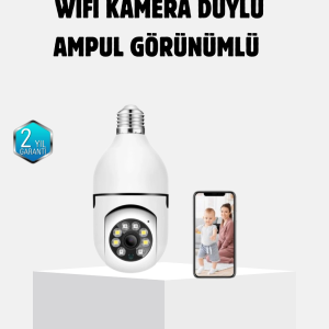 360 Derece Dönebilen Akıllı Duylu Kamera – PTZ, Uzaktan Kontrol, Hareket Algılama