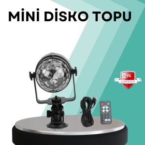 Uzaktan Kumandalı RGB Disko Projektör Işığı