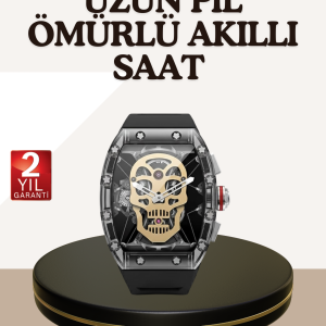 Dokunmatik Akıllı Saat Sesli Asistanlı Geniş Özellikli