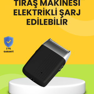 Sessiz, Güçlü ve Şık: Erkeklere Özel Şarjlı Tıraş Makinesi