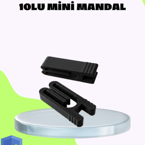 Cips Kahve ve Bakliyat İçin Poşet Kapatma Mandalı 10’lu