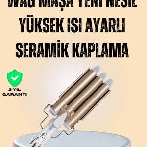 Ayarlanabilir Isı Ayarıyla Profesyonel Bukle Maşası – Hızlı ve Nazik Şekillendirme