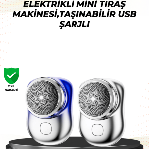 Tüm vücut bölgelerinde kullanılabilen küçük boy tıraş cihazı