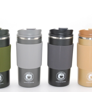 500ml Paslanmaz Çelik Termos Mug - Sızdırmaz Kapaklı Çift Katmanlı Termos Alk3133