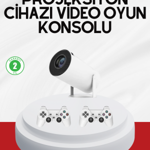 3D Oyun Destekli Kablosuz Ev Sinema Projeksiyon Cihazı