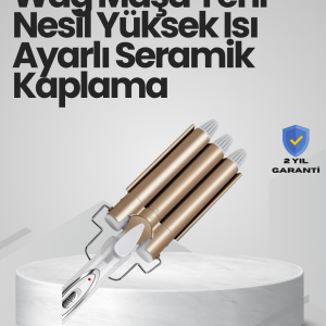 Bukle Saç Maşası – Kolay Kullanım, Sağlıklı Bukleler yüksek ısılı
