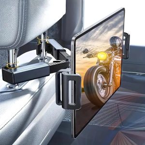 Araç Koltuk Arkası Tablet Tutucu, Telefon Tutucu, Tablet/telefon Tutucu, 360° İpad Pro 12.9 Mini Air, Galaxy Tab A A7 S7, Switch, Surface, 4,7-12,9 İn