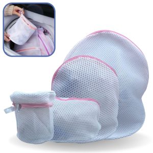 BUFFER® Çamaşır Filesi Hassas Çamaşırlar için 4 Adet Yıkama Filesi