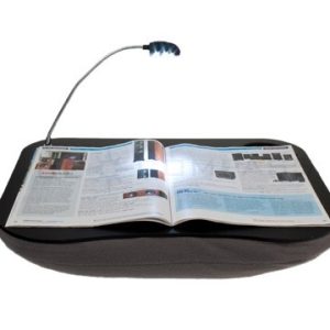 BUFFER® Minderli Lambalı Fonksiyonel Laptop Sehpası