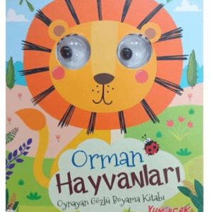 Oynayan Gözlü Boyama Kitabı – Orman Hayvanları