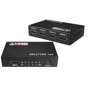Fully G-538G 4 Port Full HD 1080P HDMI Dağıtıcı Splitter