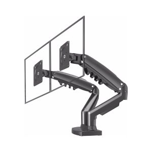 Vontech MNT02 F160 17-27 Amortisörlü Stand Çift Kol Lcd Askı Aparatı