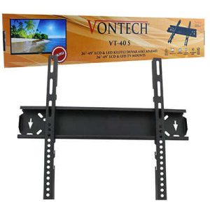 Vontech VT-40S 32"-55" 82cm -140cm Universal Lcd-Led Tv Sabit Askı Aparatı