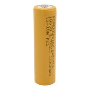 PowerMaster PM-9599 Rakieta 3.7 Volt 1200mAh 18650 Başlıklı Şarj Edilebilir Lityum Pil