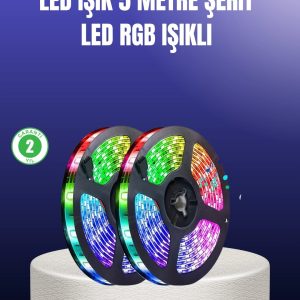 Enerji Tasarruflu Rgb Şerit Led 5 Metre