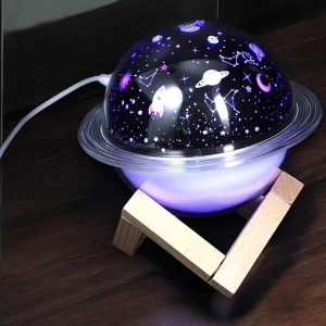 Aromaterapi Hava Nemlendirici Masa Ve Gece Lambası