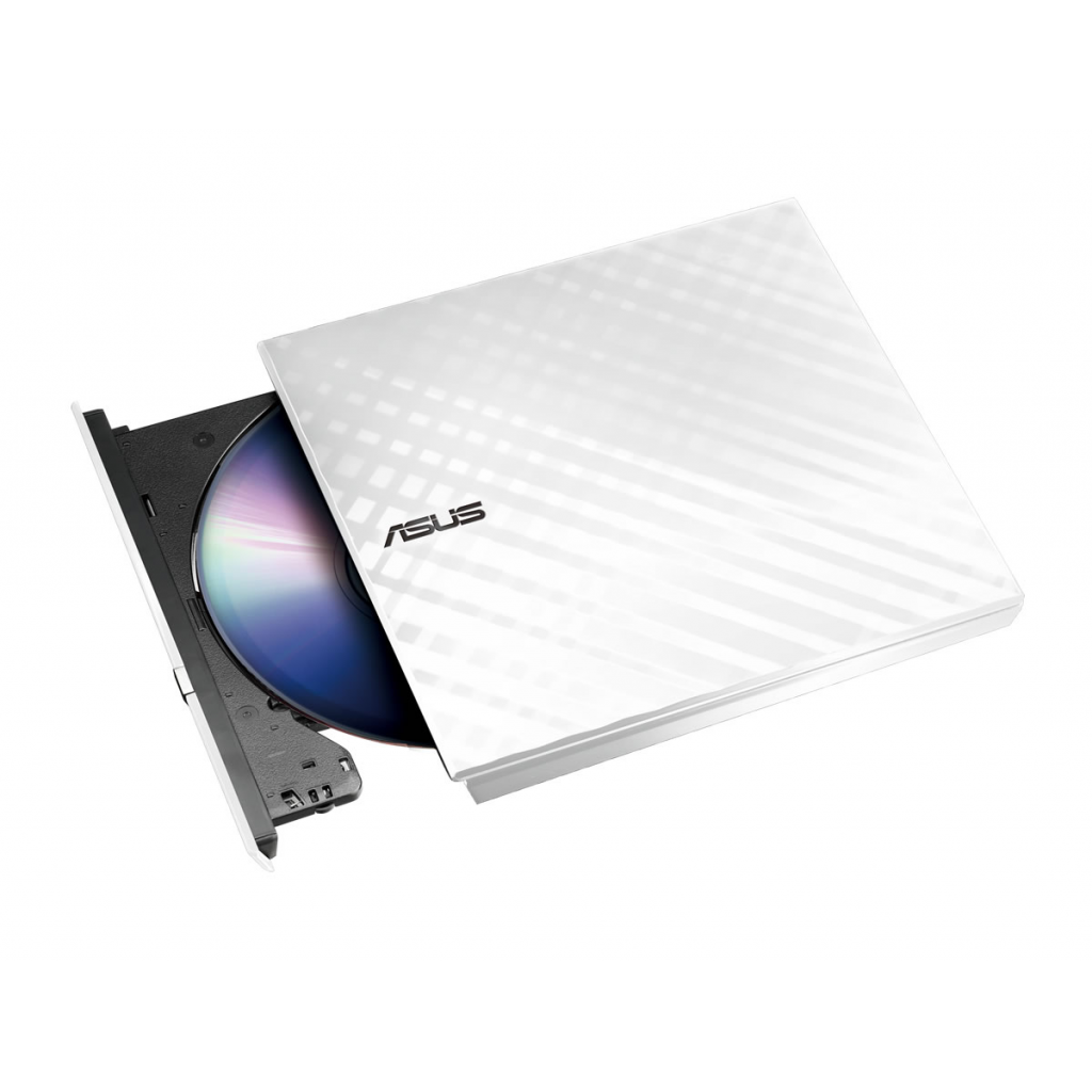 ASUS SDRW-08D2S-U Lite, Usb 2.0, External, Beyaz, Slim, Optik Okuyucu/Yazıcı - Görsel 2