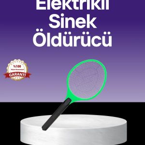 Çocuk Ve Evcil Hayvan Dostu Elektrikli Sinek Raketi | Güvenli Kullanım