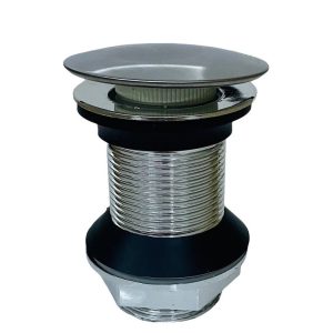 Pop Up Krom Kaplama Bas Aç Lavabo Sifonu Gideri