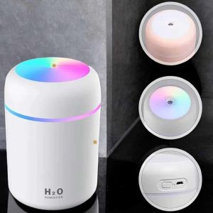 Buharlı Hava Nemlendirici Aromaterapi Renk Değiştirilebilir