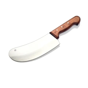 Bursa Paslanmaz Mutfak Soğan Satırı, Börek Bıçağı No:1, 15 Cm - Ahşap Sap