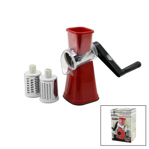 Büyük Jumbo Kollu Değirmen Rende Doğrayıcı 3pcs Çelik Başlık