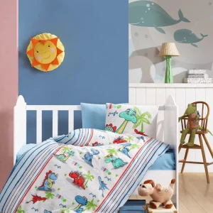 Flanel Bebek Nev Takımı Dino Mi