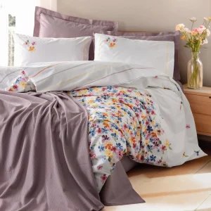 Vivid Çift Kişilik Pikeli Nev Takımı Flurry Lila