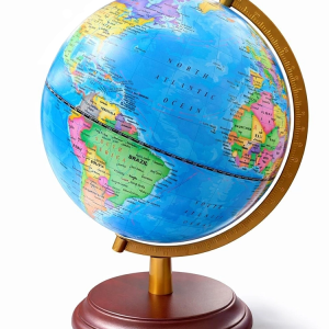 Dekoratif Işıklı Masa Üstü Dünya Küre Alk5260