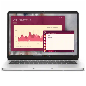 DELL Pro 14  PC14250-BTO300-U Ultra 5-235U, 14" FHD, 32Gb Ram, 512Gb SSD, Paylaşımlı Ekran Kartı, Free Dos Notebook